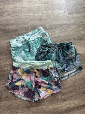 Bundle of 3 pair Athleta Girl Athletic Running Shorts Size Large / 12